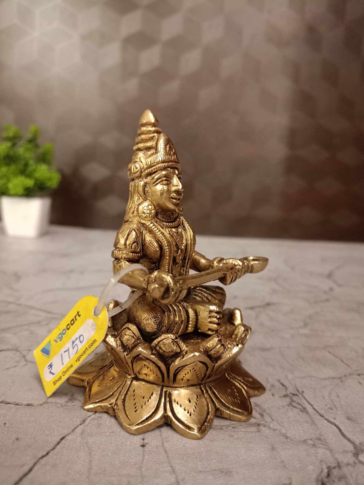 brass lotus base anna poorani pooja gift vgocart coimbatore india2 scaled