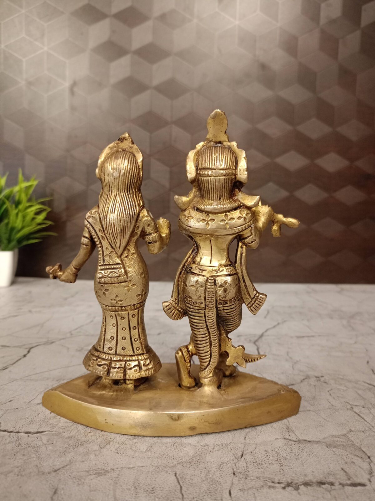 brass radha krishna idol pooja gift vgocart coimbatore india3 scaled