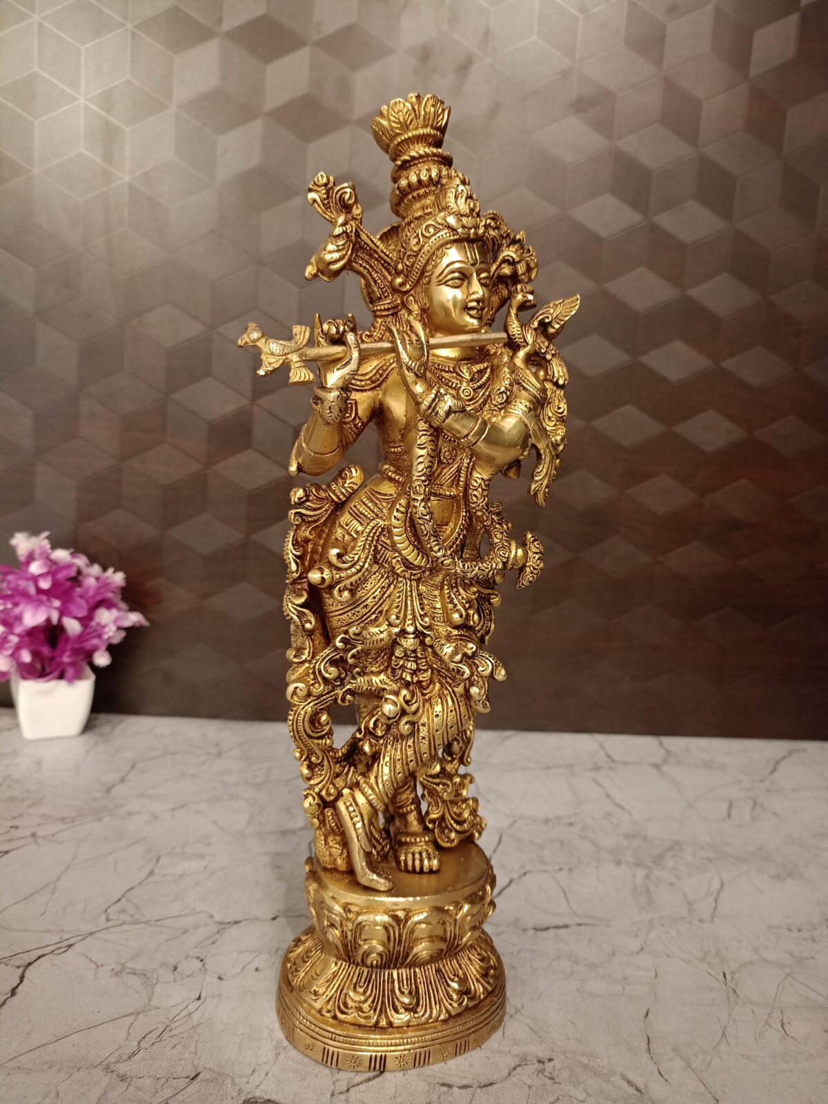 brass superfine krishna statue pooja gift vgocart coimbatore india2 scaled