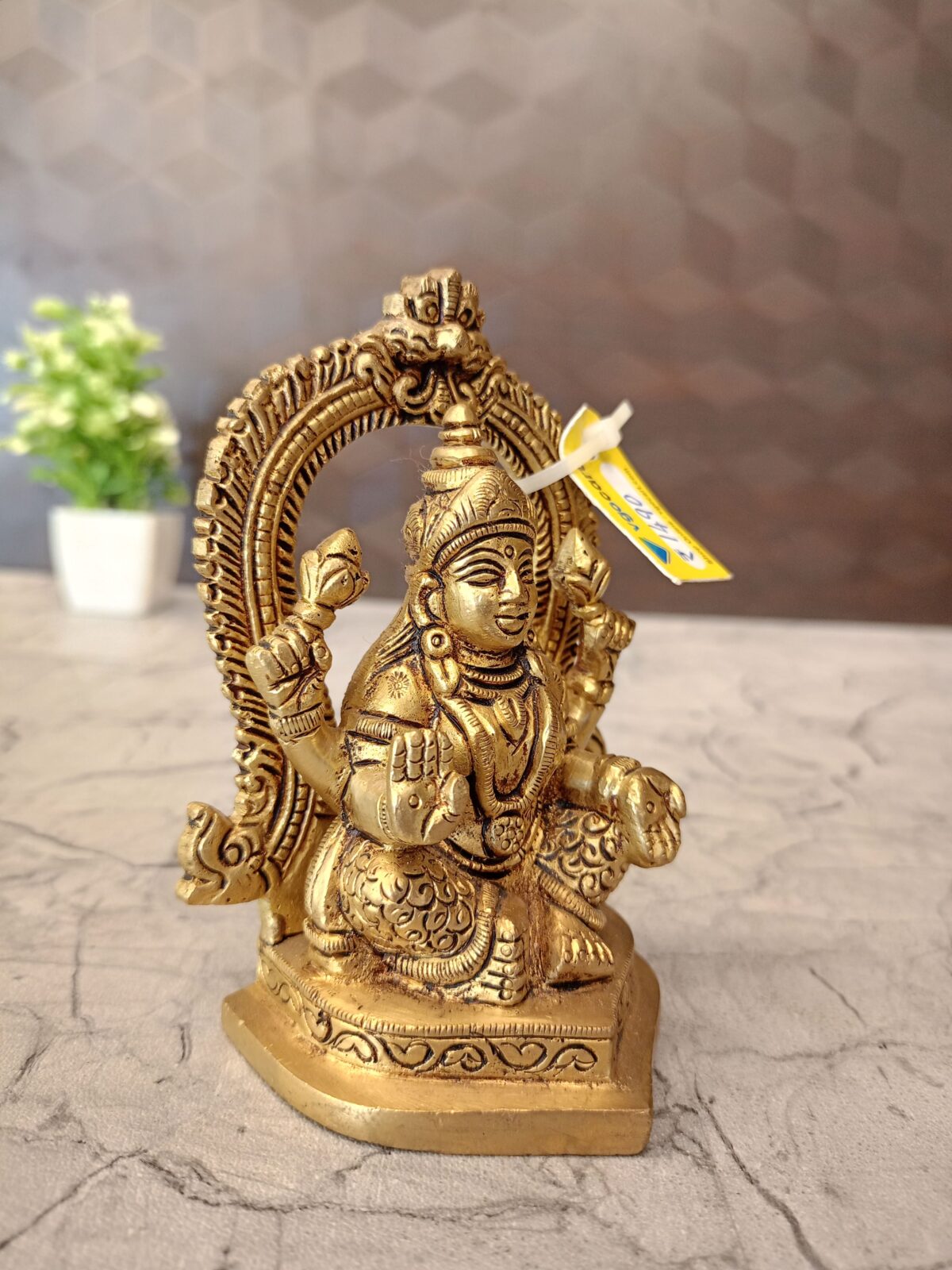 brass arch lakshmi idol pooja vgocart coimbatore india1 scaled