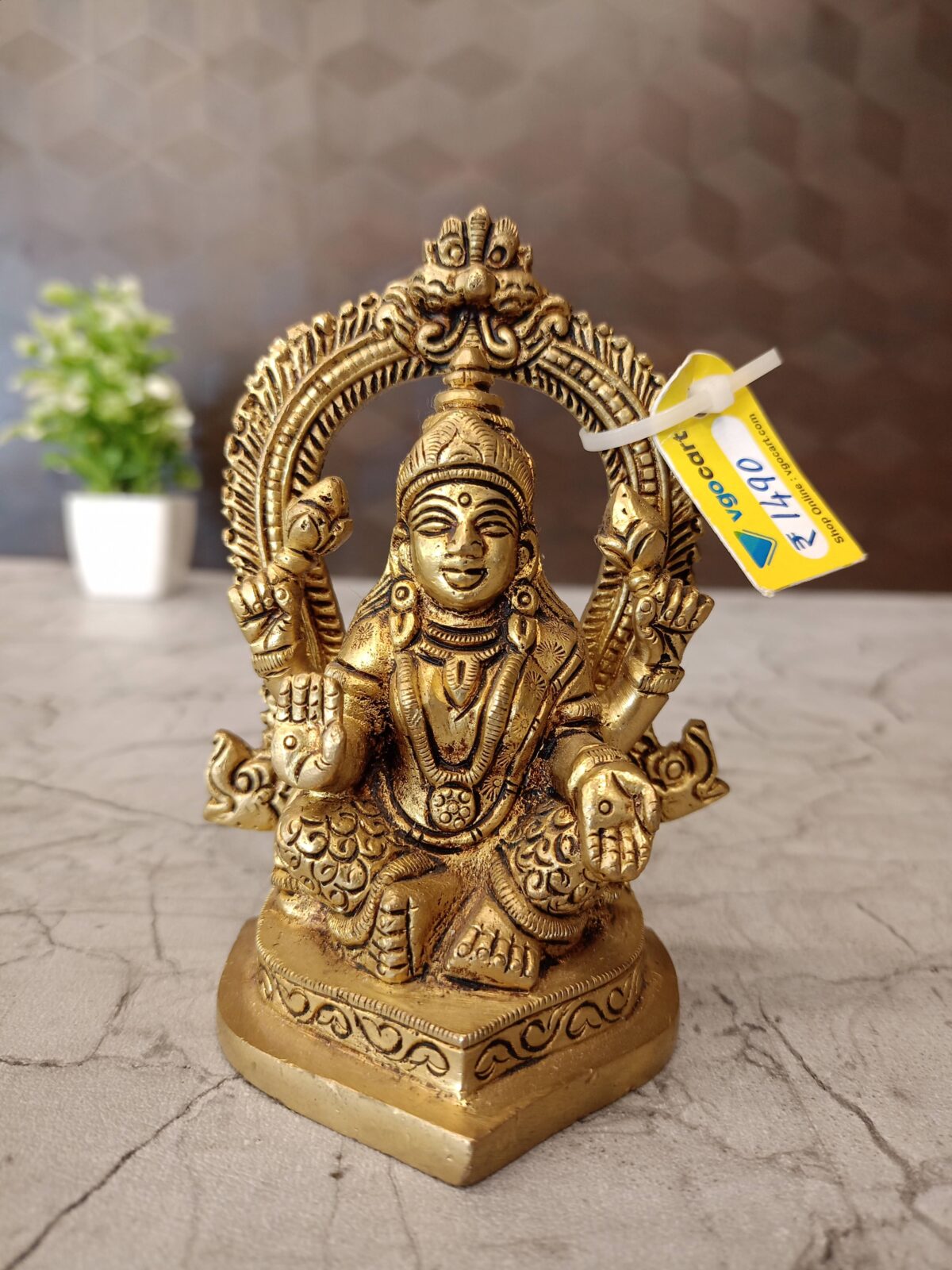 brass arch lakshmi idol pooja vgocart coimbatore india3 scaled