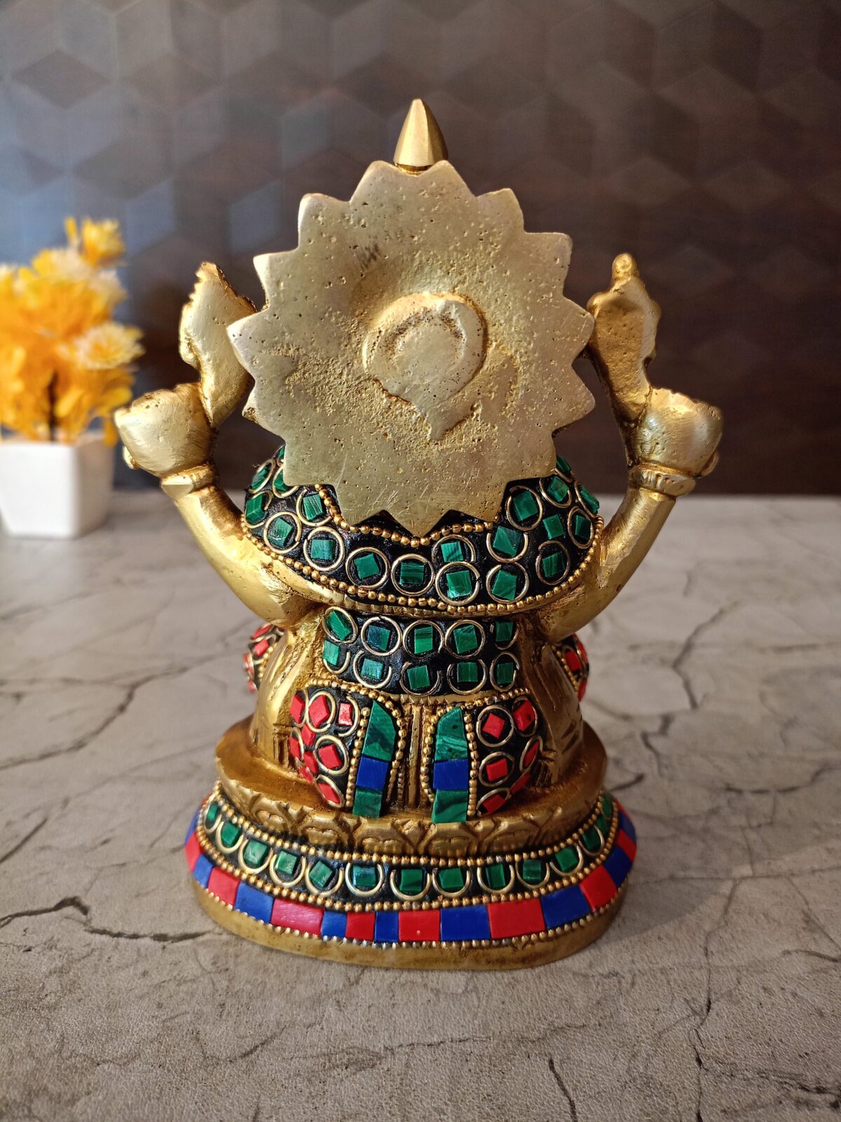 brass stone ganesha idol pooja gift vgocart decor coimbatore india5 scaled