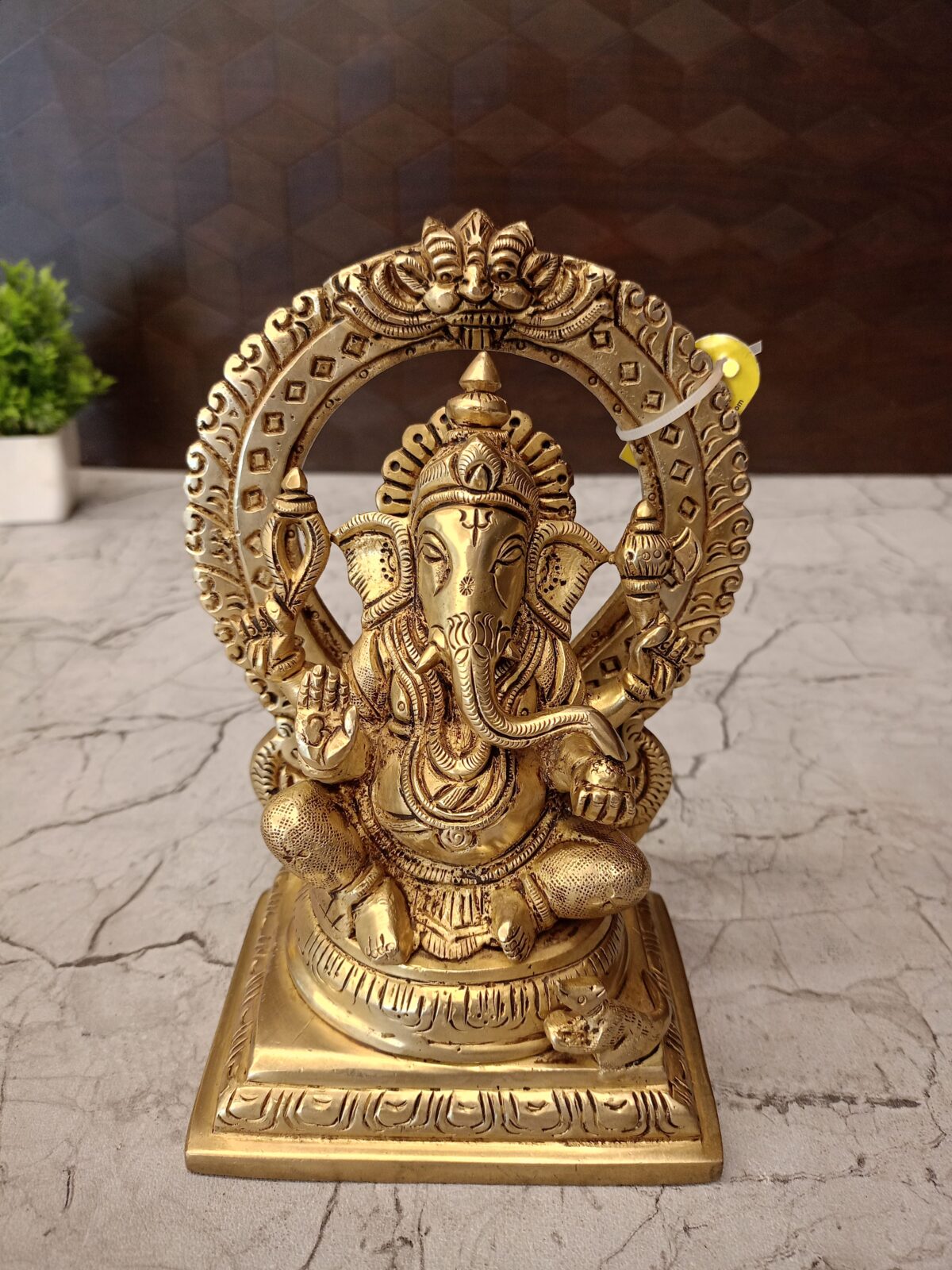 brass arch ganesha idol pooja gift vgocart coimbatore india2 2 scaled