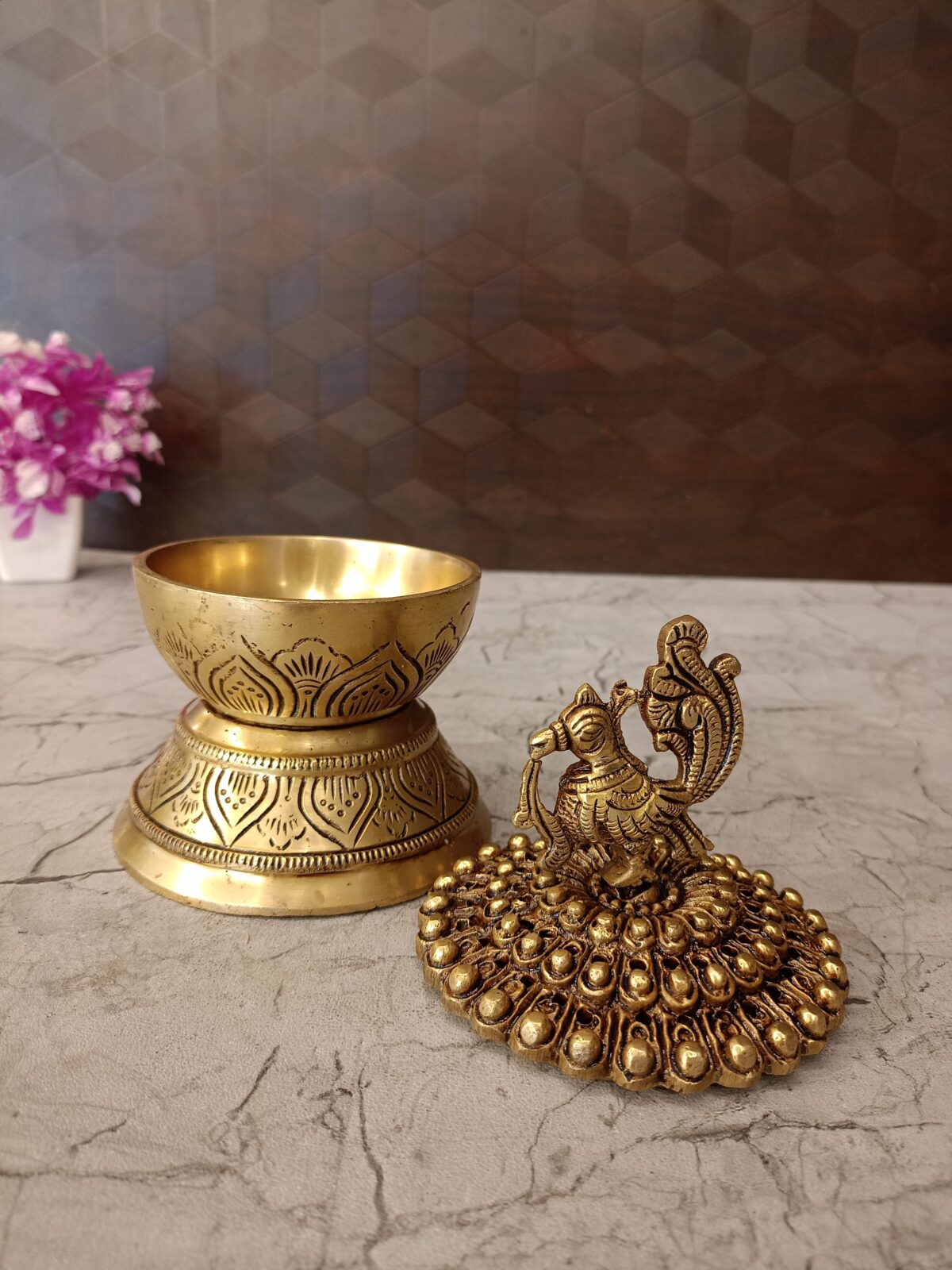 brass doop holder pooja gift vgocart coimbatore india1 scaled