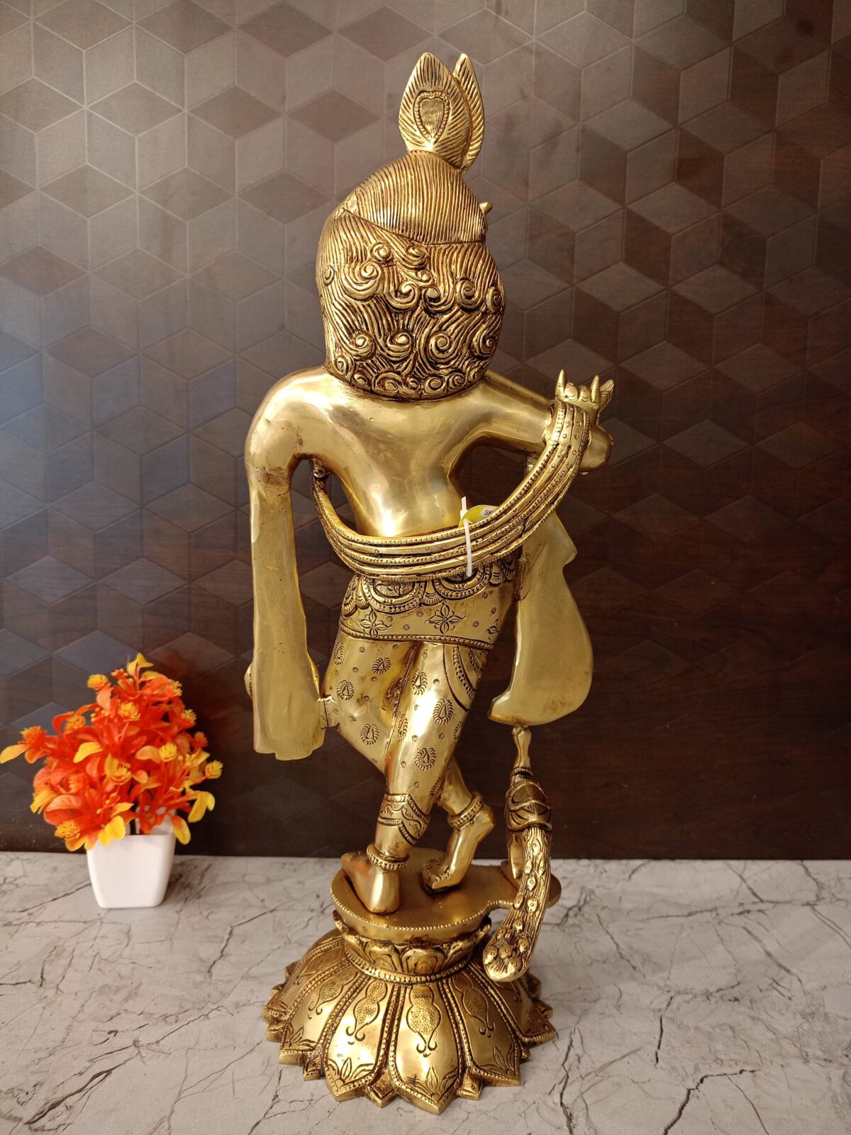 brass krishna idol pooja gift vgocart coimbatore india scaled