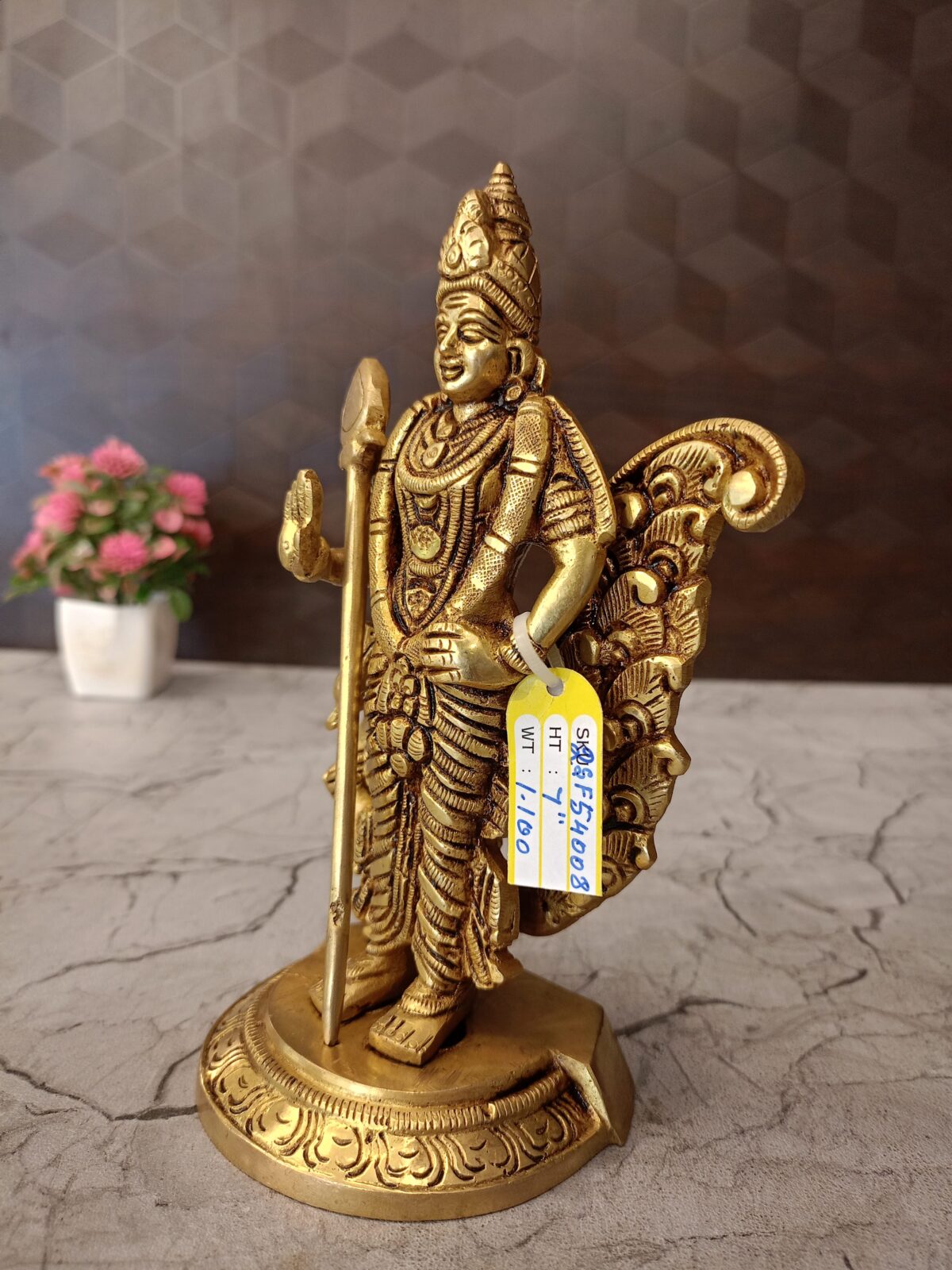 brass murugan idol pooja gift vgocart coimbatore india 2 scaled