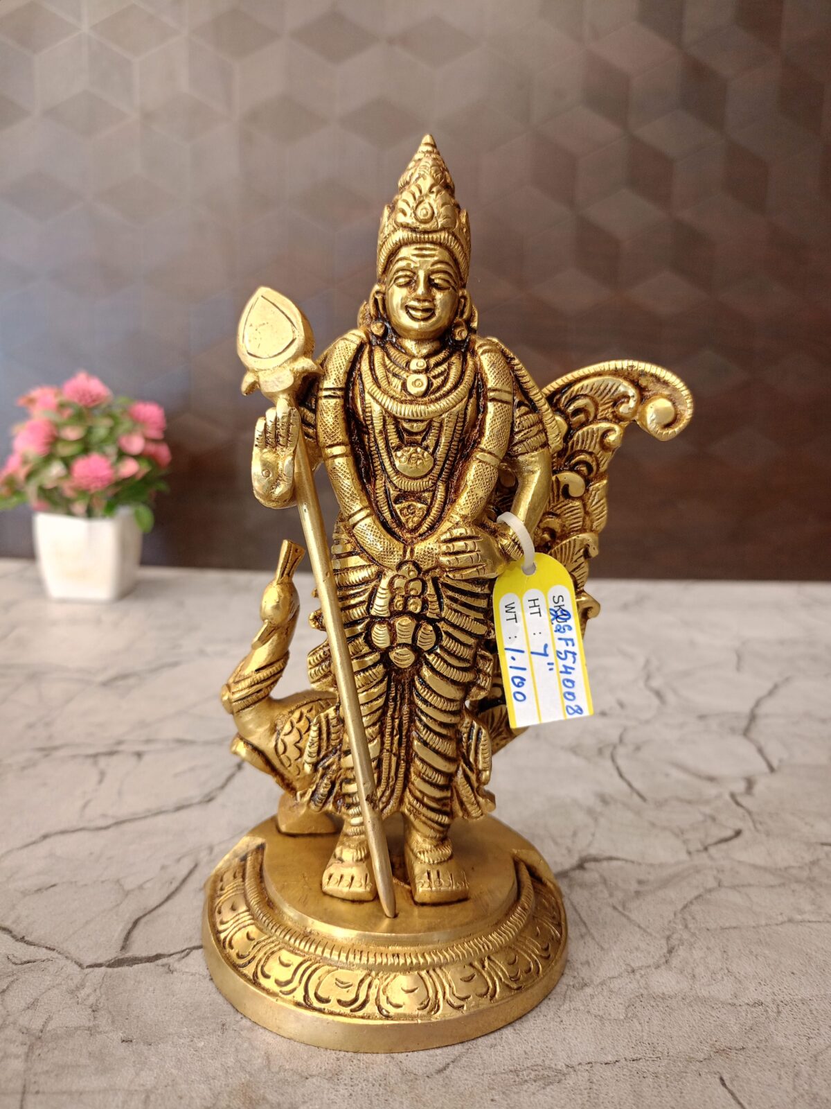 brass murugan idol pooja gift vgocart coimbatore india5 scaled
