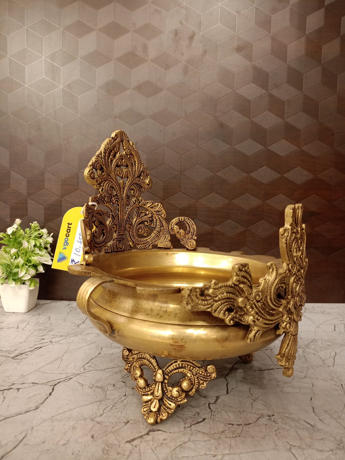 brass designer uruli pooja home decor gift vgocarrt coimbatore india1 scaled