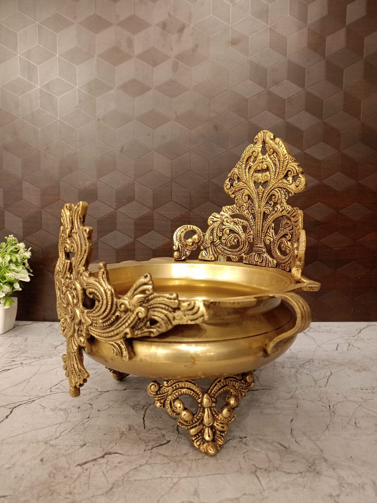 brass designer uruli pooja home decor gift vgocarrt coimbatore india3 scaled