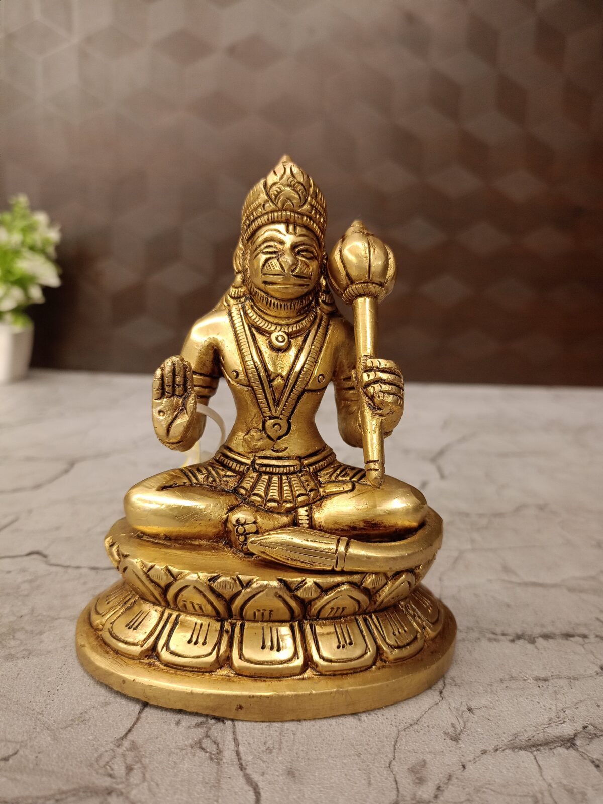 brass hanuman idol pooja gift vgocart coimbatore india3 scaled